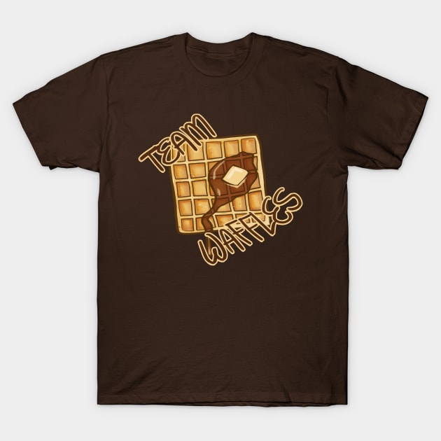 Team Waffles T-Shirt by sambeawesome